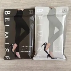 BELMISE スリムレギンス L TRUE BLACK