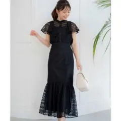 【美品】Noela＊ラメレーススカートのサムネイル