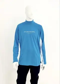 二枚！半額以下お得！エリート♪ROUGH WATER モックネックシャツ Mのサムネイル