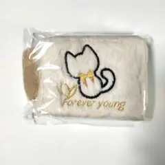 ふわふわ☆ホワイトファー コイン カード入れ