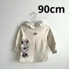 Gap キッズ ミニー トレーナー 裏起毛 トップス ディズニー 90cm