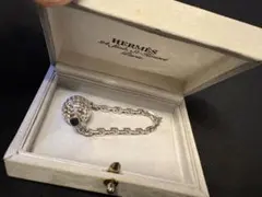 【希少レア】HERMES/シルバー/ゴルフボールモチーフチャームのサムネイル