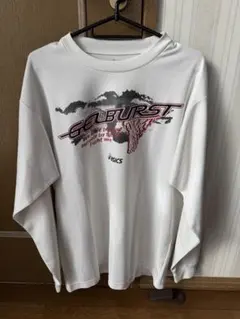 asics エクスプローラー XO ホワイト 長袖カットソー