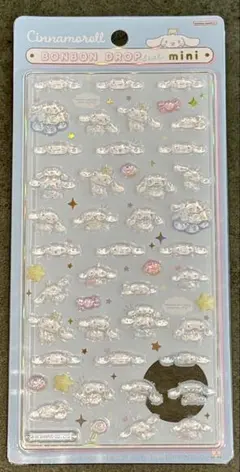 【正規品】 シナモロール ボンボンドロップシールmini シナモン　サンリオ