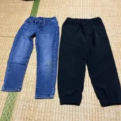 裏起毛 パンツ 100