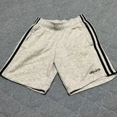 adidas グレー ハーフパンツ 150