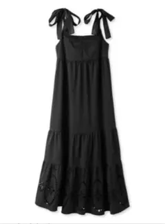 ✴︎新品タグ付き✴︎SNIDELスナイデル/ショルダーリボンワンピース