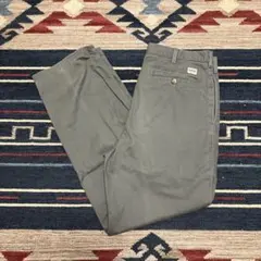 【FLYER'S】90s-00s タロンZIP ツータックチノ オリーブ