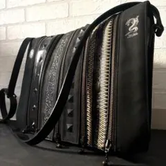 Jean Paul GAULTIER ショルダーバッグ　メッセンジャー　ブラック 2026年最新】JeanPaul GAULTIER メンズ メッセンジャーバッグの人気