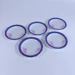 深川製磁 桜柄 小皿 5枚 まとめ