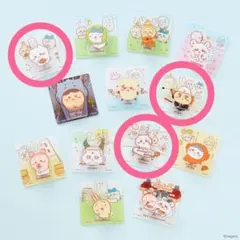 ちいかわ　アクリルシーン　クリップ　3個セット