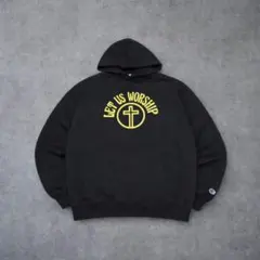 チャンピオン Let Us Worship スウェットパーカープルオーバー2XL