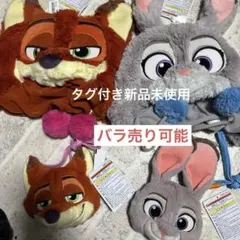 ズートピア ファンキャップ ショルダーバッグ ニック ジュディ