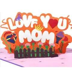 Magic Ants ポップアップカード 母の日 誕生日 立体3D カード