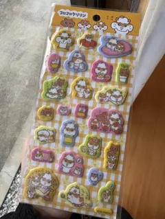 コロコロクリリン　ぷっくりシール　サンリオ　シール　ぷくっとシール　ぷにぷに