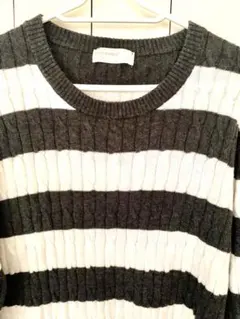 ライトオン　綿カシミア混ニット