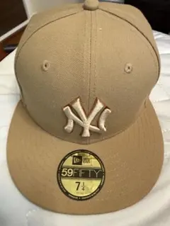 New Era 59FIFTY ベージュキャップ 天使刺繍 New Era 59FIFTY ベージュキャップ 天使刺繍 - メルカリ