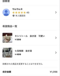 りんりん☆様 リクエスト 2点 まとめ商品−50