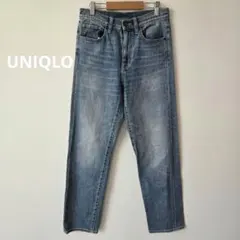 【UNIQLO】デニム　レディース　ストレート　24　61cm　ジーンズ