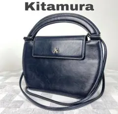 キタムラ レザー ヴィンテージ 2WAY ハンドバッグ ショルダーバッグのサムネイル