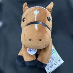 武豊展限定】ドウデュース アイドルホースぬいぐるみ 箔押しサイン入り