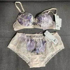 4月限定値下げ！WACOAL Salute フロントX 下着上下セット