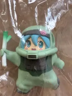 新品 GUNDAM × MIKU フィギュアコレクション ザクぐるみ ネギ