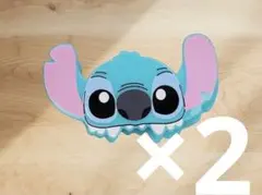 スティッチ ヘアクリップ 2個セット