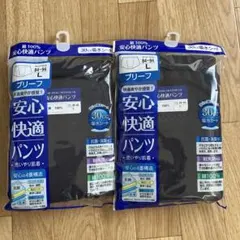メンズ 失禁パンツ Lサイズ 2枚セット 軽失禁 ブリーフ
