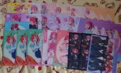 五等分の花嫁　クリアファイル　セット