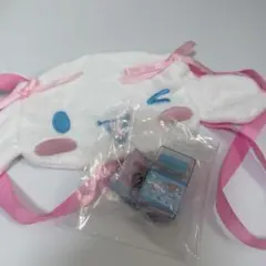 サンリオ シナモン シナモロール ローラー付き消しゴム ポシェット ガチャガチャ