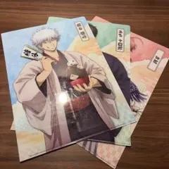 銀魂 A4クリアファイル ローソン限定 銀時 神威 - メルカリ