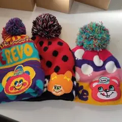 中古　◼️ラブレボ　ニット帽◼️３点セット