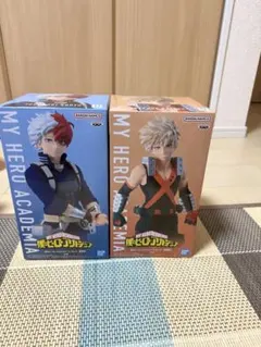 僕のヒーローアカデミア フィギュア 轟焦凍 爆豪勝己 2体セット