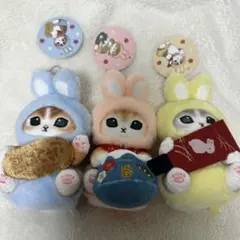 mofusand マスコット ROUND1コラボver. 全4種セット - メルカリ