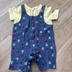 e-baby ロンパース マリン柄 80cmのサムネイル