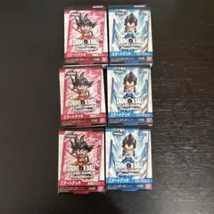 ドラゴンボールカードゲーム スタートデッキ 6パックセット