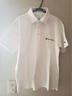 Champion ポロシャツ ホワイト Mサイズのサムネイル