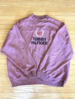 TOMMY HILFIGER 古着 スウェット ピンク USA製