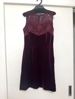 DEICY ベロアワンピース