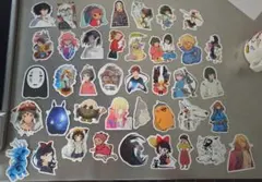 ジブリ キャラクターステッカー ４０枚