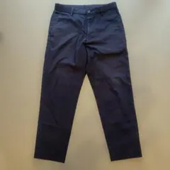 【UNIQLO】ユニクロ　EZYアンクルパンツ　ネイビー
