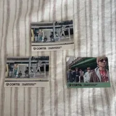 cortis cafe ステッカー　3枚セット