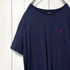 ポロ ラルフローレン Tシャツ シャツ 半袖 Vネック 刺繍ロゴ ポニーロゴ