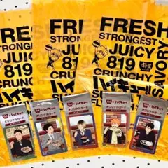 すき家コラボ ハイキュー!! カード5枚 専用袋 日向 影山 澤村 弧爪 赤葦