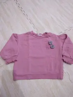 Noeil aime bebe ピンクフリル トレーナー サイズ100