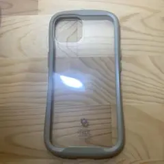 i face iPhone13用ケース 透明ベージュ