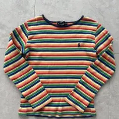 Ralph Lauren 長袖カットソー 5サイズ 多色 ストライプ柄