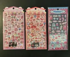 3Dシール　3枚セット