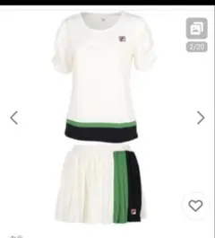 FILA テニスウェアセット ホワイト